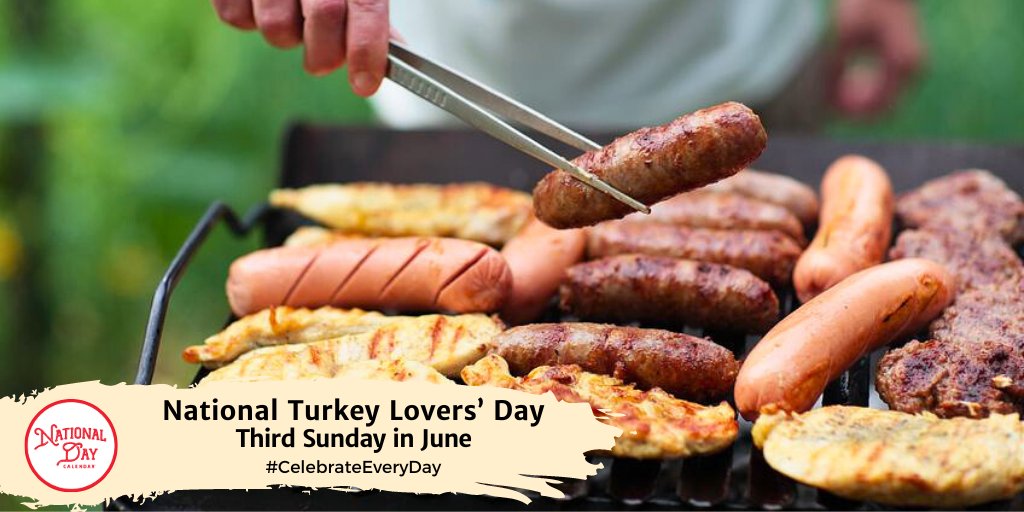It's #TurkeyLoversDay, when we appreciate the bird that's too big to fly and too delicious to resist. nationaldaycalendar.com/national-turke…