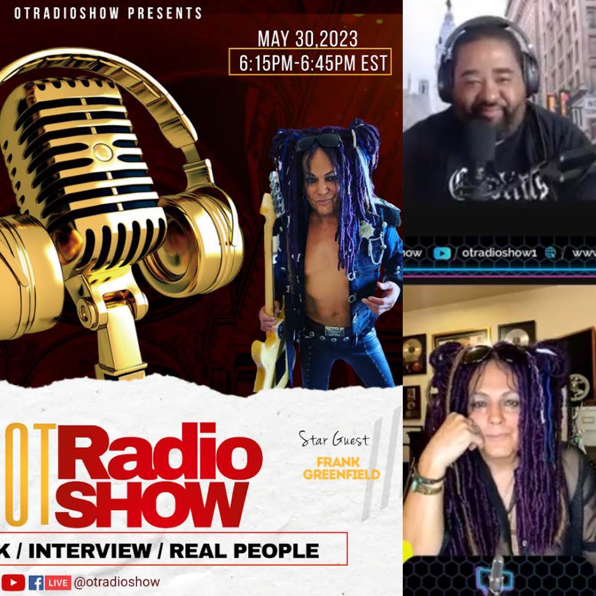 ruthi_davis's tweet image. @otradioshow — #MultiPlatinum, #Grammy Nominated, #Billboard Chart-Topping #Guitarist Producer Frank Greenfield 

#RDC #RuthDavisConsultingLLC
@frankgreenfield #thefamilyoffunk @gigpro2k 

m.youtube.com/watch?v=Uztb0e…