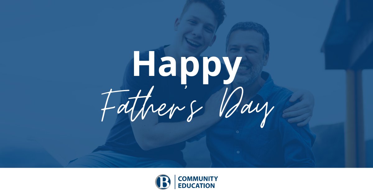 BCCommunityEdu's tweet photo. To all the dads who have shaped us into the people we are today - happy Father's Day!👏

#bellevuecommunityeducation #communityeducation #fathersday2023 https://t.co/tvqwYOYjEF