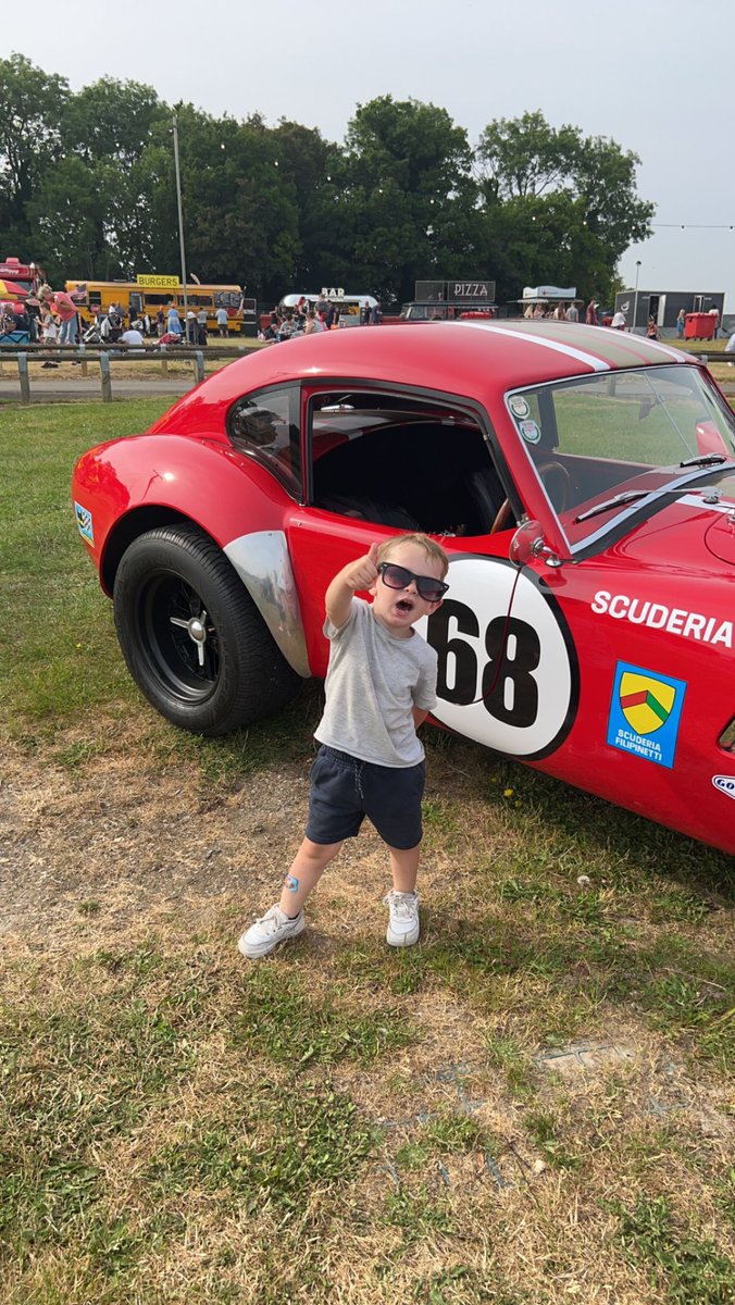HuncleMarcus's tweet image. Jaxon, loving the speed demons, the coolest liitle fella on the block :) #SpeedFestDisney