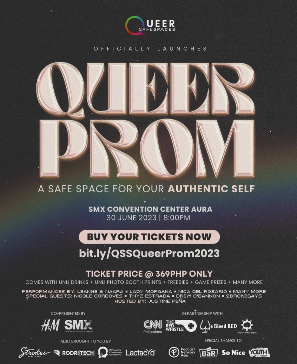 2BrokeAssGays's tweet photo. Vugugscch! Special guest ang mga keki? Di niyo kaya eme 😂 See you there mga bading excited na kami. 🥰🌈

#2brokegays #QueerProm #queerspaces #pridemonth https://t.co/JV9L4FMqPb