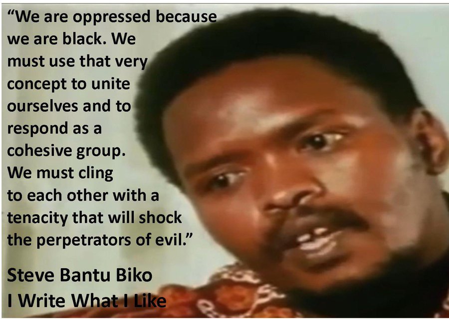 In case you need a father, remember Steve Biko