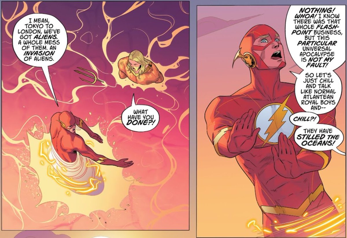 Barry Allen in comics still hasn't gotten a past for doing Flashpoint

And this is one reason why some don't like Flashpoint