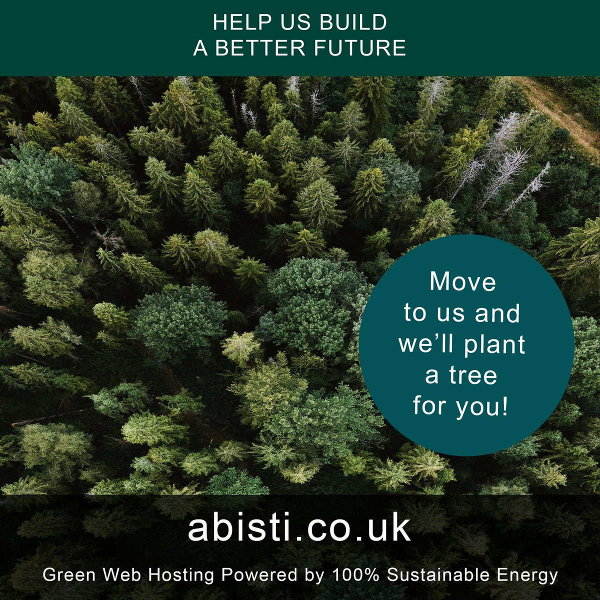 AbistiDesign's tweet photo. GREEN WEB HOSTING &amp; TREE PLANTING – move your hosting to us &amp; we’ll plant a tree for you! https://t.co/G2xm5HWhxn
Green hosting powered by 100% renewable energy.  #greenwebhosting #webhosting #webhostingprovider #webhostingservices #webdesign #RenewableEnergy https://t.co/MxXEDWEOZv