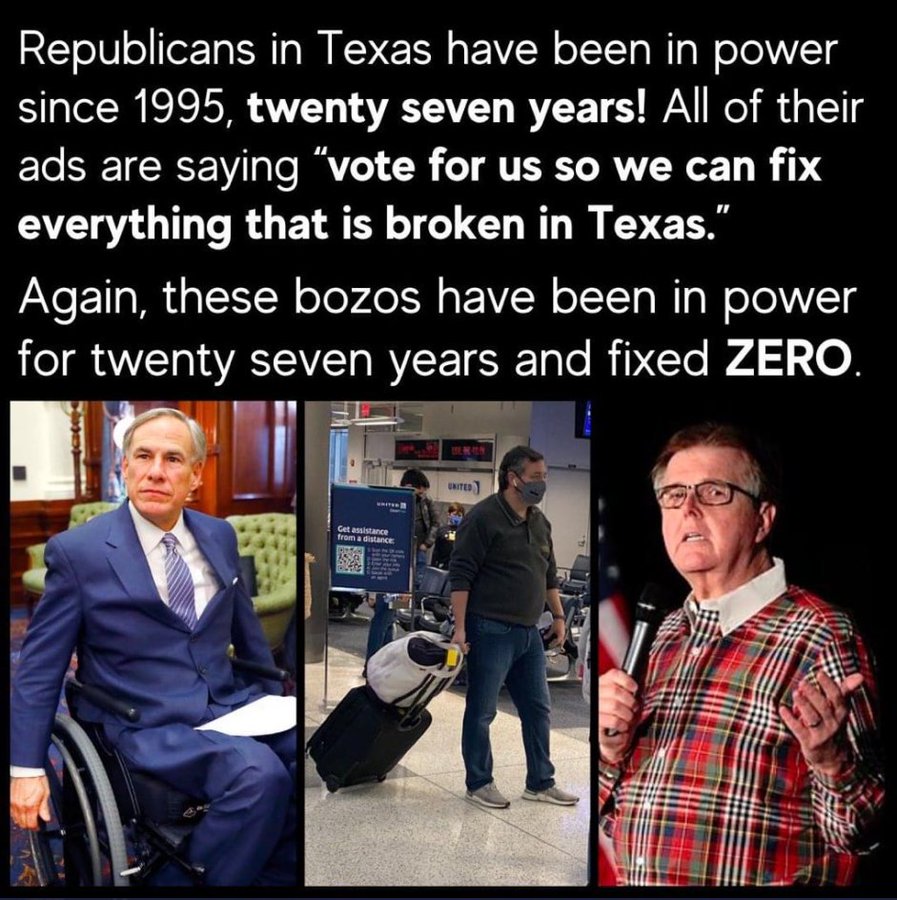 This is what is wrong with Texas.
👇👇👇👇