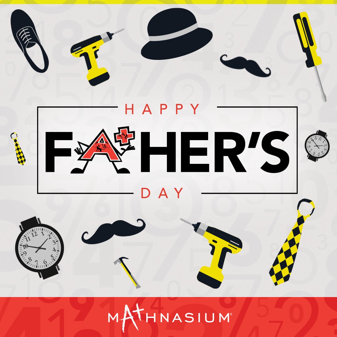 Happy #FathersDay to all the #dads and #father figures out there. We honor, appreciate, and love you. #ThankYou for all of the big and small things you do to keep things together! 👨❤️ #Mathnasium #FathersDay2023 #Dad