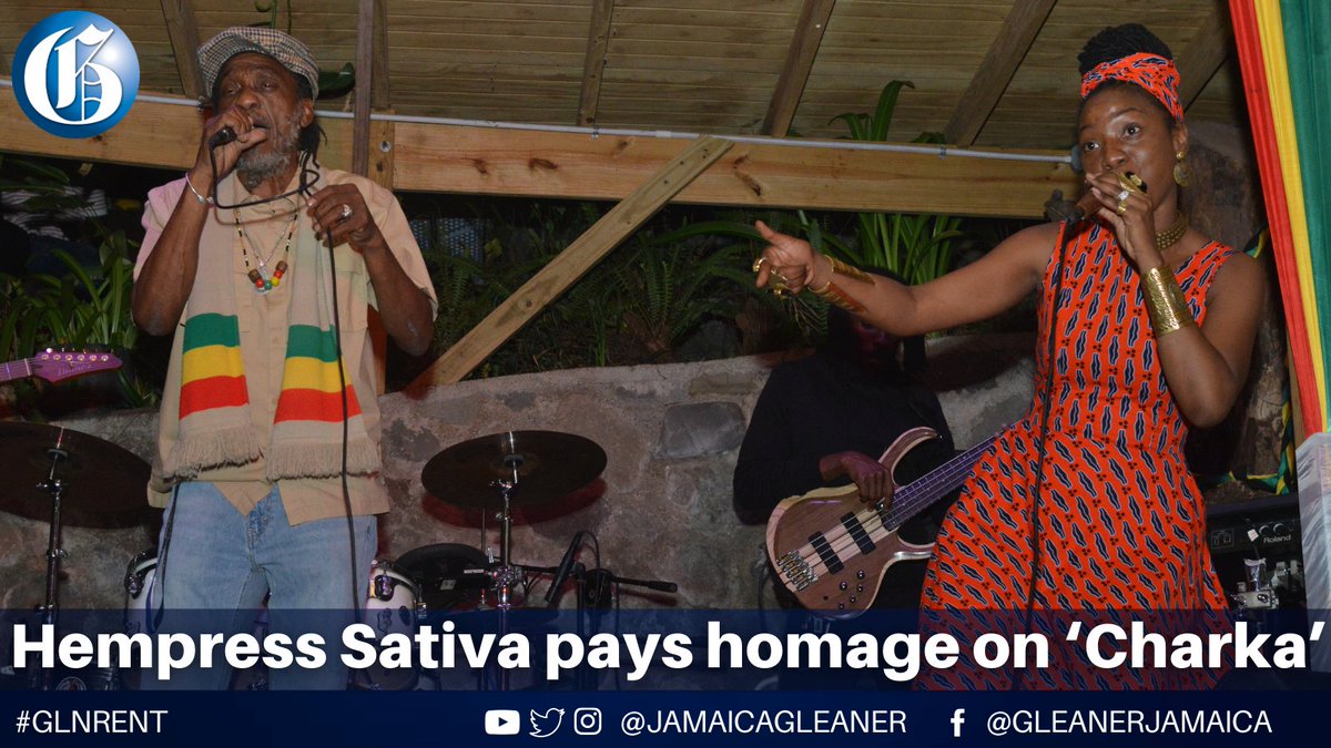 “It’s a blessing to be alive and standing beside I man daughter,” proud dad Albert ‘Ilawi’ Johnson told the gathering last Wednesday at Kingston Dub Club, just as he took “a talkaphone” as directed by his daughter, Hempress Sativa.

Read more: jamaica-gleaner.com/article/entert… #GLNREnt