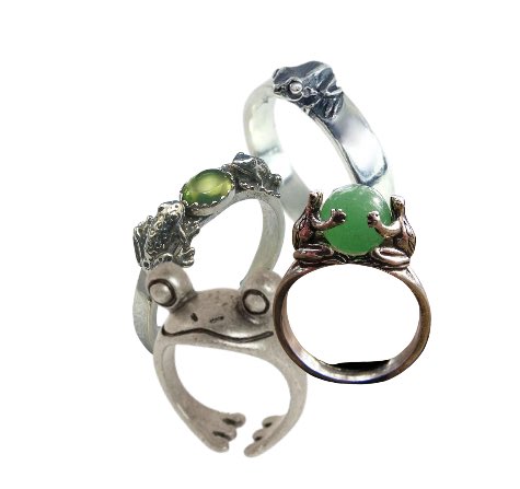 I used to have a jeweled frog ring from Downeast Basics and I miss it every day. This is perfect 😭