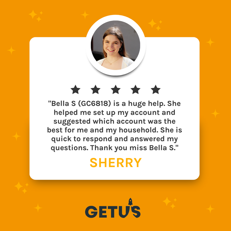 We're grateful for your positive review, Sherry! 🙏

Thank you for the kind words! We are always here to help. 😉

#GetusCommunication #GetusCanada #Review #Testimonial #CustomerSatisfaction #HappyCustomers #FastService #ExceptionalSupport
