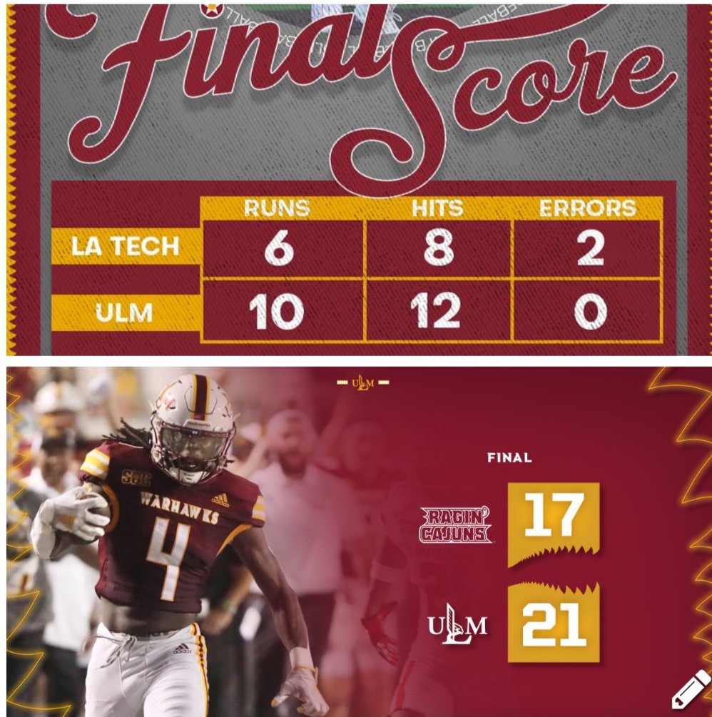 Don't forget you wish your Daddy a Happy Father's Day! 
<a href="/RaginCajunsFB/">Louisiana Ragin’ Cajuns® Football</a> <a href="/RaginReview/">Ragin Review</a> <a href="/LATechBSB/">Diamond Dogs</a> <a href="/Latechstool/">Barstool Louisiana Tech</a> <a href="/RF_Dawgs/">Right Field Dawgs</a>