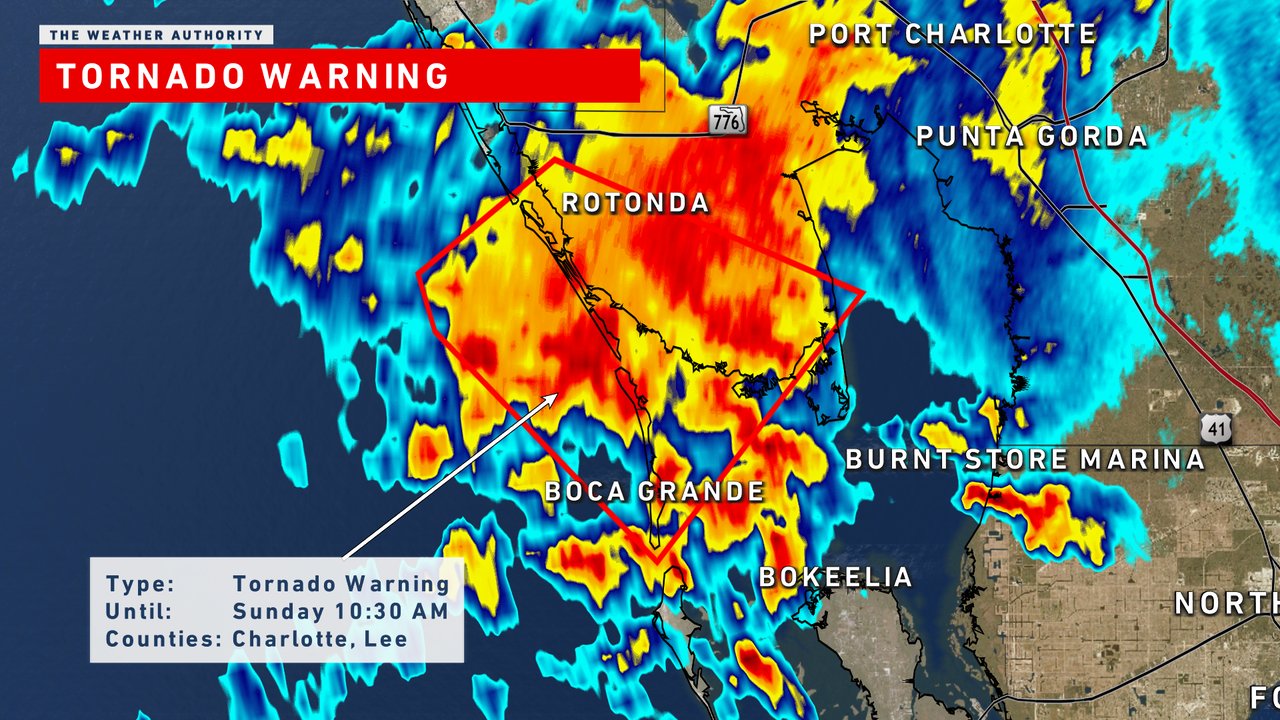 Matt Devitt on Twitter "TORNADO WARNING issued for Charlotte, Lee