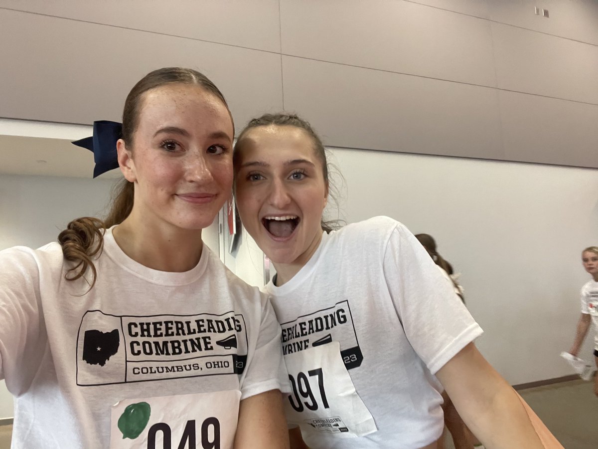 Ohio State Cheer Combine ☑️  

🌟 Incoming Seniors Katie Potter &amp; Lily Deeds attended their very first cheerleading combine! Coaches and teams from across the country were there, and we are SO PROUD of how they represented themselves and Victor Cheer. 

#VC4L