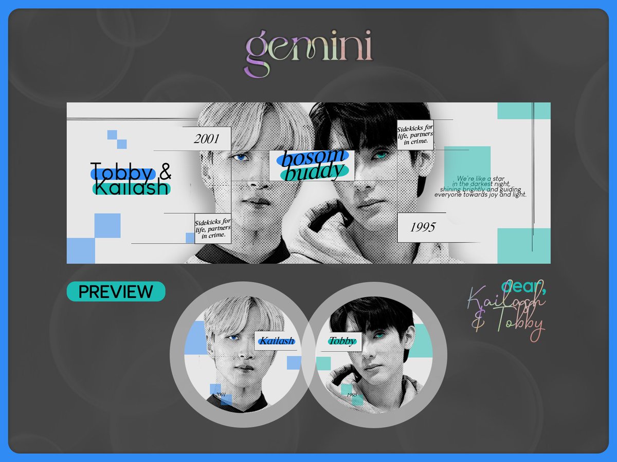 ETHANS.⠀

<a href="/geminyis/">♊︎: REST.</a> thank you untuk layout yang super duper bagus! seneng bisa punya layout bareng best boy satu ini, <a href="/elstonai/">Kailash.</a>.🥰 timakasih sudah diajakin!
