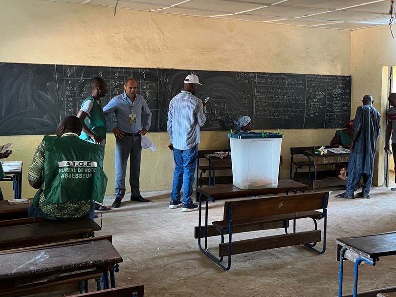 Le Mali vote aujourd'hui sur sa nouvelle constitution, un jour important pour l'avenir du pays. L'ambassade a observé le référendum dans deux centres de vote différents à Bamako