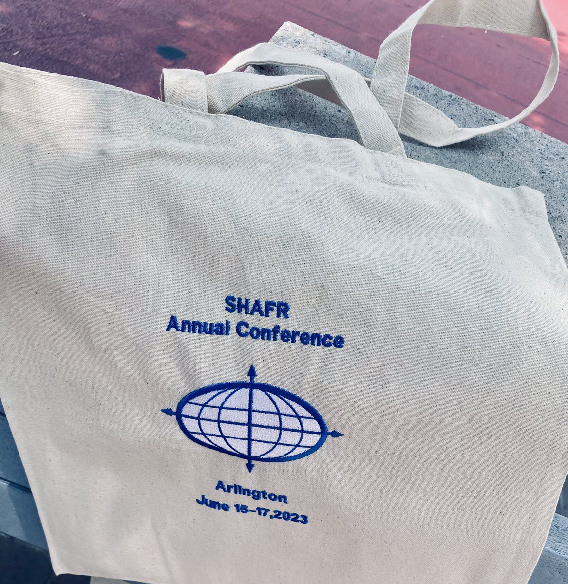 Amazing time at #SHAFR2023 seeing old friends and new. Thanks <a href="/SHAFRConference/">SHAFR Conference</a> for a great few days and an excellent tote bag! #swag