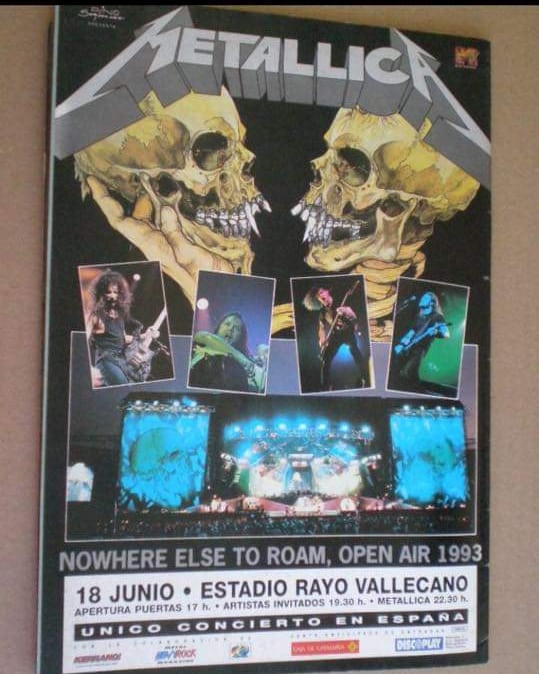 Hoy hace treinta años de este peazo de concierto de @Metallica @PapaHet1981 @larsulrich @KirkHammett ,