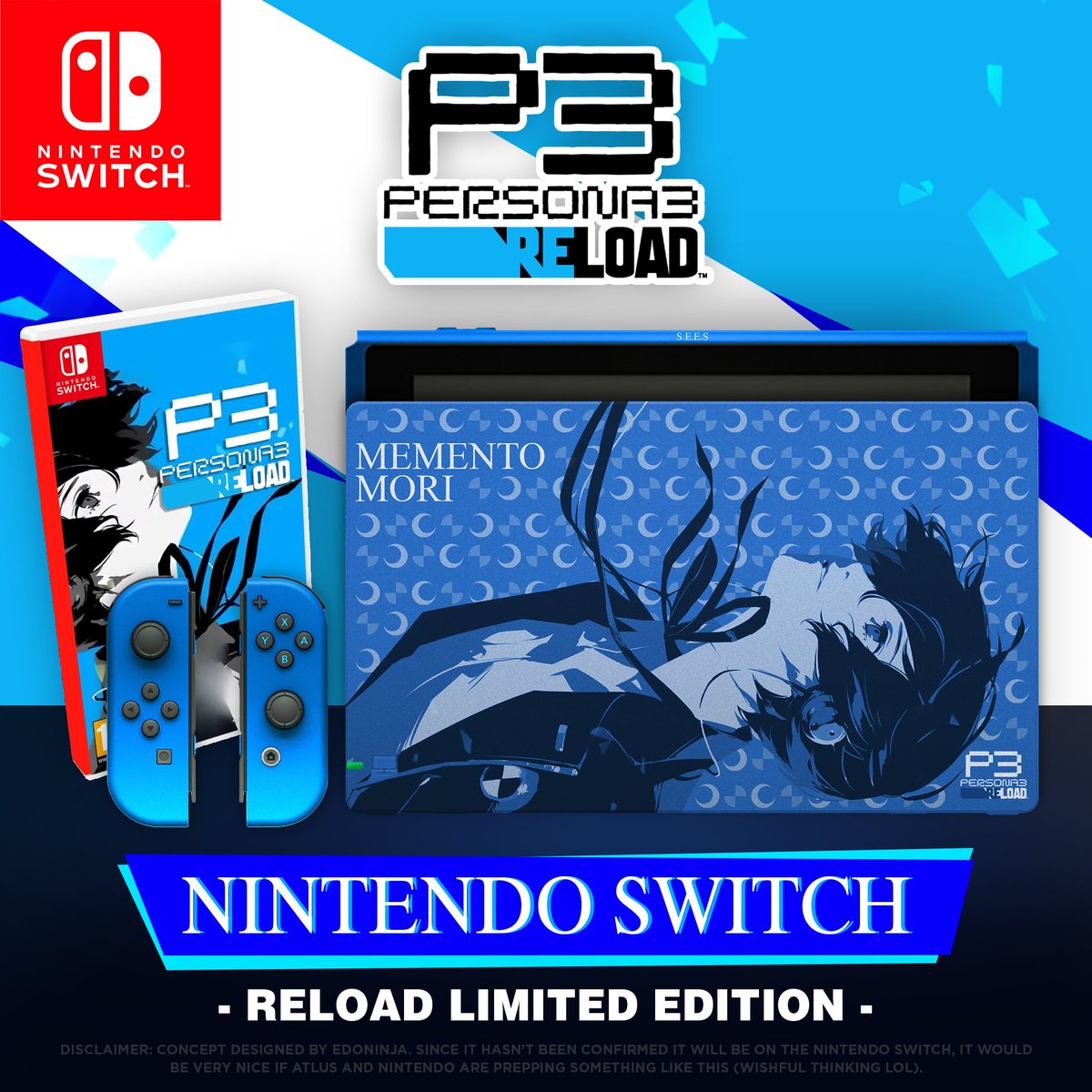 ✨Persona 3 Reload - Nintendo Switch Limited Edition✨ #P3RE #P3RELOAD