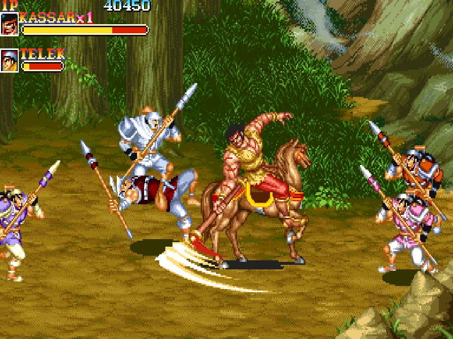BuscandoElWarp's tweet photo. El juego del día: #WarriorsOfFate (#CPSI)
Creador: #Capcom 1992.
El malvado Akkila-Orkhan intenta conquistar los países vecinos tratando de destruirlos, afortunadamente 5 grandes guerreros dirigidos por Kuan-Ti tienen la misión de enfrentarlo y defender a su pueblo y sus tierras. https://t.co/IIw90e0q7h