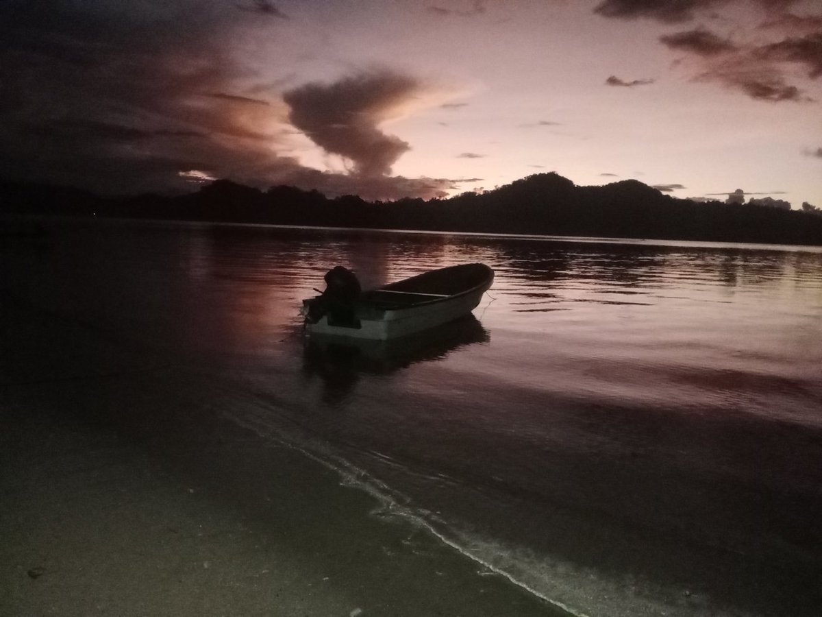 I visited 11 villages already in the island of Bougainville,PNG,researching community adaptation to climate change and globalisation. I'll start a thread to give voice to these people so exposed to the damage of global warming,and so dignified in their response. 1/