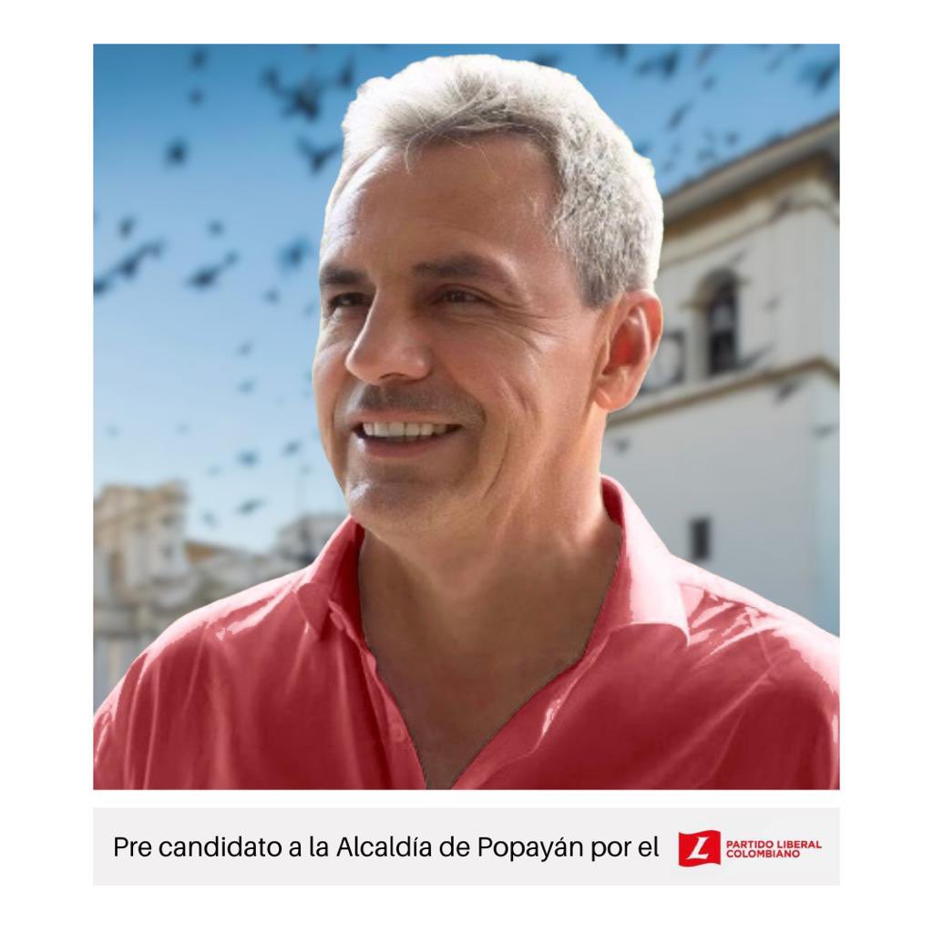 cesartrujillo_s's tweet photo. Orgullosamente pre candidato a la Alcaldía de Popayán por el Partido Liberal. 

Del olvido en que estamos, al Popayán que seremos. 

Popayan avanza, crece y mejora. 

Mi ciudad blanca 🤍 https://t.co/4QFwO827p6