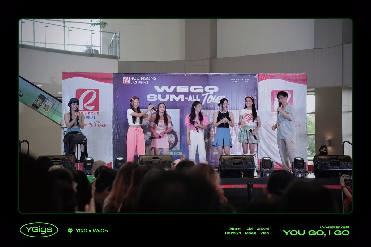 ygig_official's tweet photo. [🚥 YGIGs] 

WeGo, another well-spent weekend with you! Happy father's day po ulit to our Tatang Robin, sa aming mga supportive tatay and to all fathers out there 💚 Next up: Cebu! We are coming back 🍀

#YGIGTouchdownLasPinas #WEGOSUMallTour #YGigs https://t.co/j5u88xkPNx
