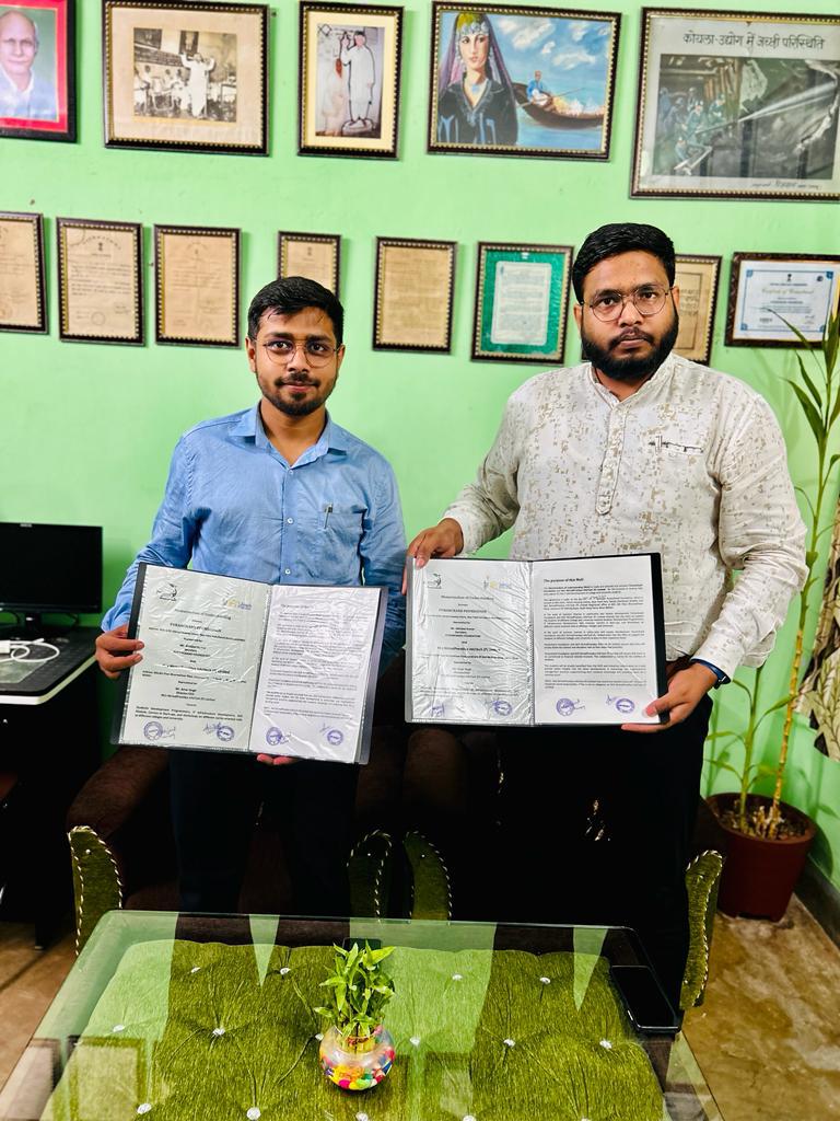puranfoundation's tweet photo. MOU Between PURANCHAND FOUNDATION &amp; Nirmalpravidya infotech Pvt Ltd Towards SKILL DEVELOPMENT in the field of IT INDUSTRY and Need of Professionalism in this industry✌️  
#education #skills #entrepreneurship #IT #PURANCHANDFOUNDATION 
#NirmalpravidyainfotechPvtLtd #NGO
#industry https://t.co/tfvzyWvVzv
