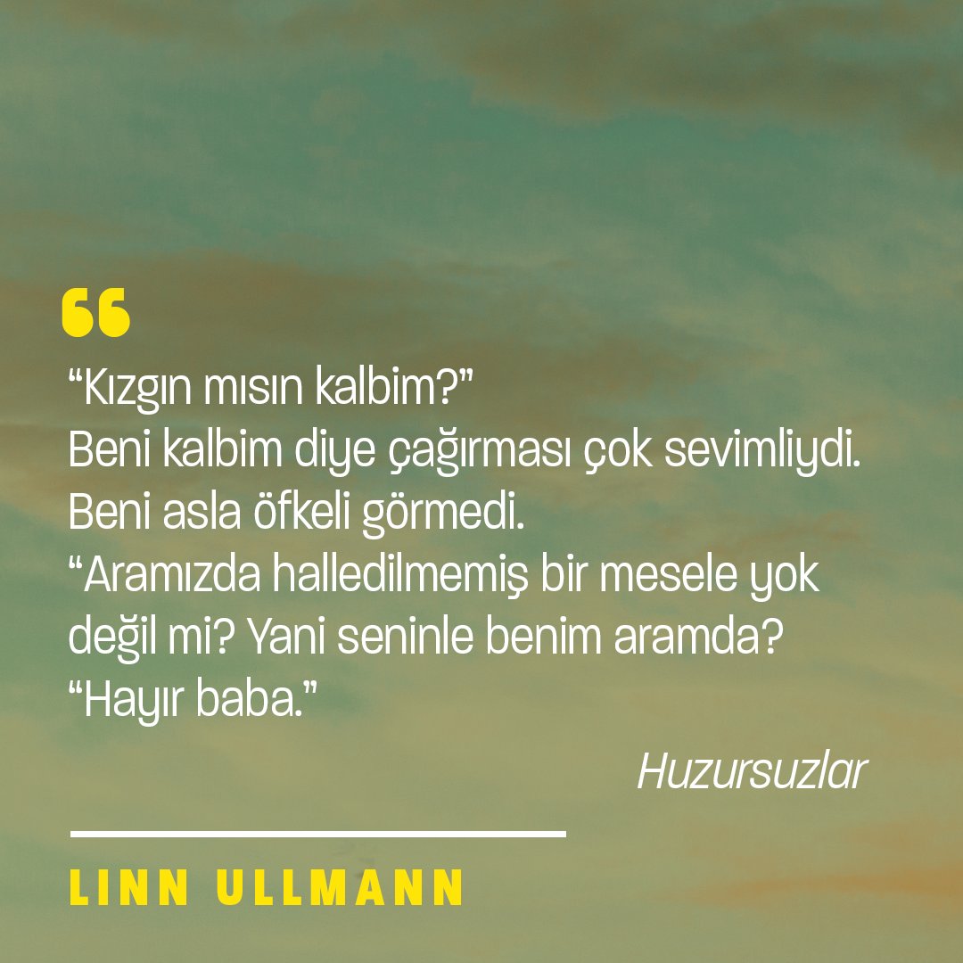 YKYHaber's tweet photo. "'Kızgın mısın kalbim?'
Beni kalbim diye çağırması çok sevimliydi"...
#LinnUllmann #BabalarGünü kutlu olsun! https://t.co/AQRiVU3O54