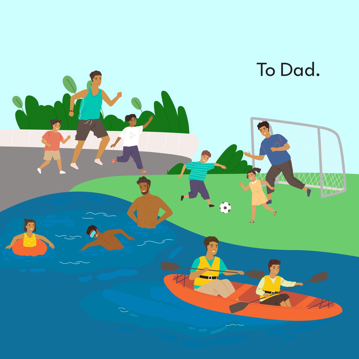 unqueue_app's tweet image. For all that you are and all that you do 🫶🏽🏆 Happy Father&apos;s Day to all the Dads and dad-types, we appreciate you!