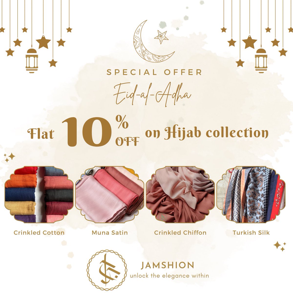 #EidSale is live now ! Grab the opportunity. 
💌 DM to order, retweet & support. 

#EidUlAdha #Hijab #SupportSmallBusiness