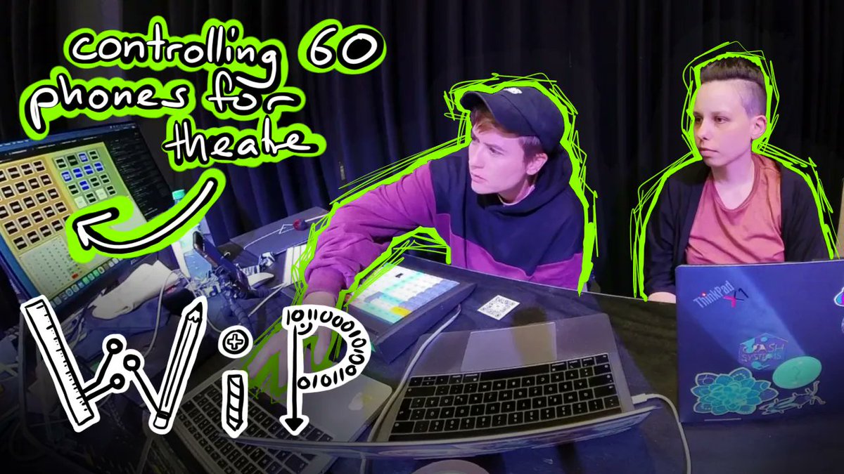 This theatre actually wants you to _use_ your phones?!

I'm super excited to show you some behind the scenes footage for "Flames to Dust": a interactive theatre performance by Henrike Iglesias.
It was a pleassure to create this software together with Leo!

buff.ly/43MoW2z