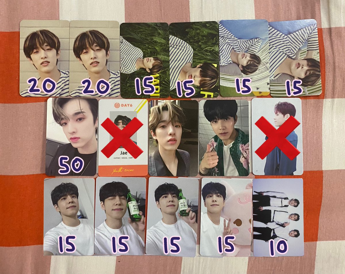 1425mails's tweet photo. WTS day6 photocards

📍malang
✅keep event
exc adm 3,2%

Yang ga ada harga underprice ya, bisa dm buat harganya🙌

t. pc jae eaj gravity busan halloween pop up store entropy selca dowoon rtm right through me album wonpil kolbuk collect book soju md tc eod https://t.co/yhiALyOnA5