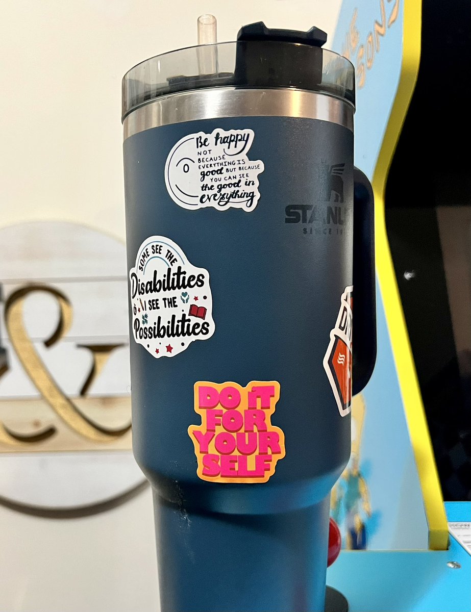 Thank you <a href="/calabrese50/">Caroline Calabrese</a> and Maya for the newest sticker for my #stanley. ‘Some see the disabilities, I see the possibilities.’ ❤️

#specialeducation #principal #BOCES