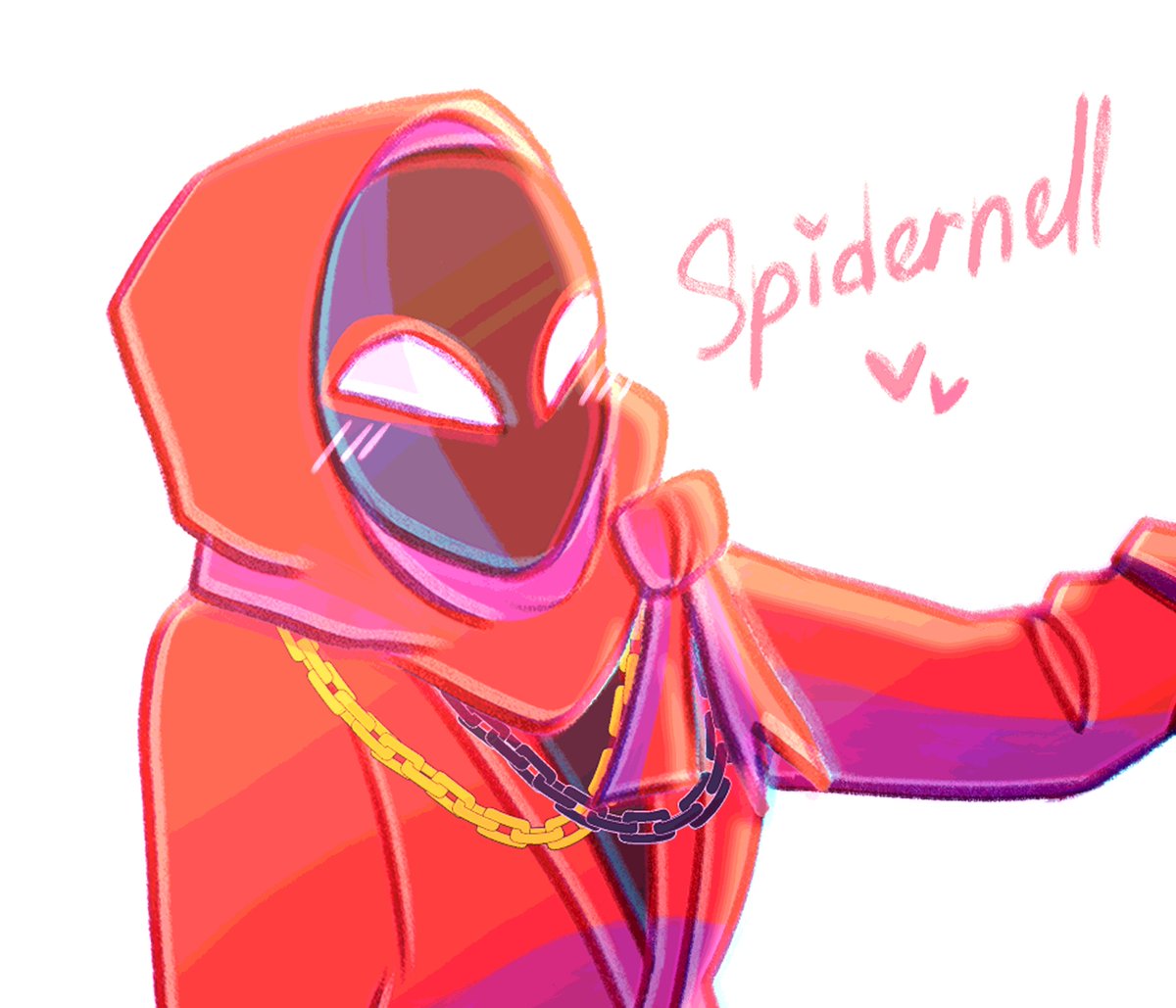 nelldin0's tweet photo. For anyone who wants to draw her, her name is #Spidernell now 💕 https://t.co/mTGm9qy1gt
