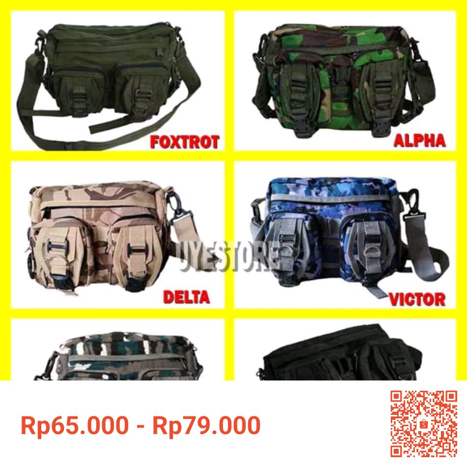 uyestore's tweet photo. Saya menjual TAS SELEMPANG KEMPOL TACTICAL ARMY Z0170A seharga Rp65.000 - Rp79.000. Dapatkan produk ini hanya di Shopee! https://t.co/nKsi8HAN28 #ShopeeID https://t.co/6ddr3TtQXb