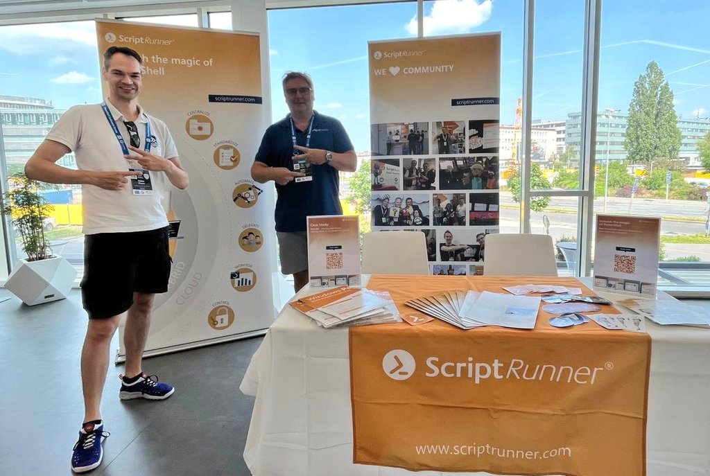 HeikoBrenn's tweet image. Team @Script_Runner arrived at #PSConfEU. #ScriptRunnerOnTour