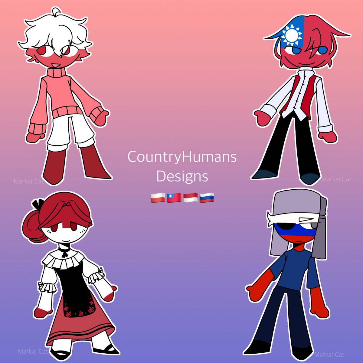 Markai Cat 🇺🇸🦅 on X: basically the World Cup from what i've experienced  so far #CountryHumans  / X