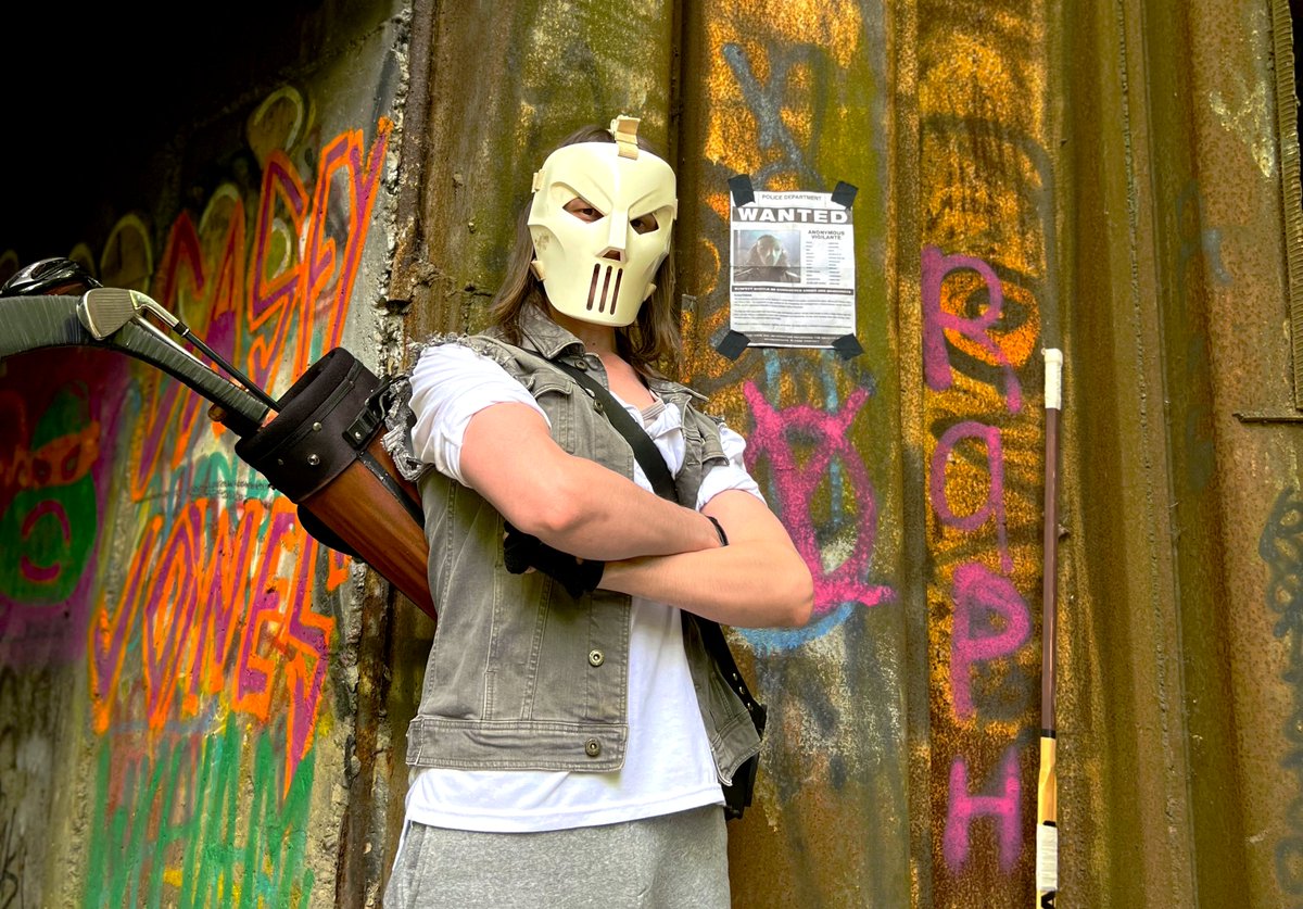 AidarSM's tweet photo. My cosplay as #CaseyJones from 1990 #TMNT Movie #EliasKoteas #TeenageMutantNinjaTurtles
More photos: https://t.co/5JKjdOTRw1 https://t.co/LDUNI2bieD