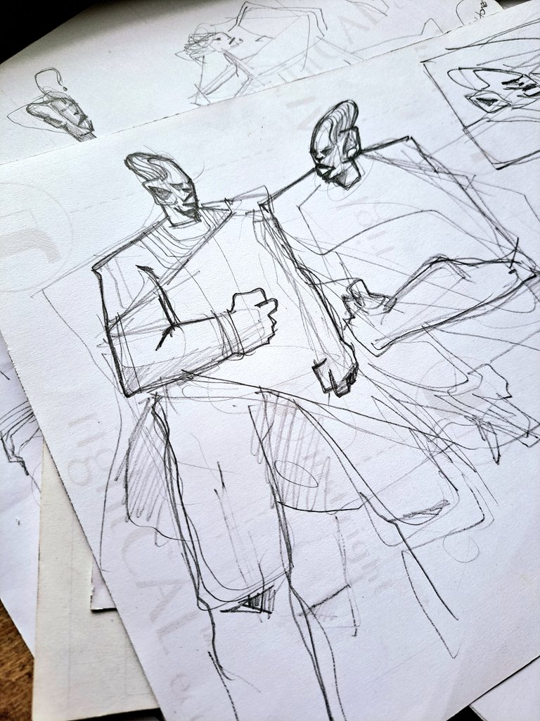 nativenairobi's tweet photo. Annunak priests,
Wildstylesketching ,
#afrovolution #annunak #characterdesign #visdev https://t.co/qyjhYMnKh1