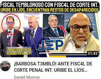 seronoserypunt's tweet photo. Francisco Barbosa sabía a quiénes iban a matar y no hizo absolutamente nada. Debería de ir a la cárcel este tipo por inepto. Y por cómplice de asesinatos. https://t.co/PQuBZ9kSBv