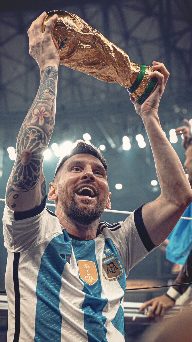 Six months ago ⭐️⭐️⭐️🌎
@Argentina #LeoMessi #ChampionsOfTheWorld #SIIIUUUUU