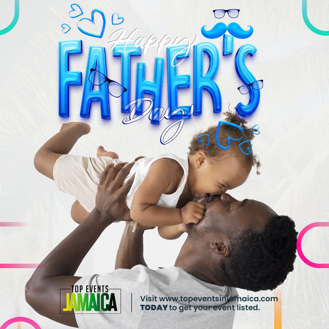Happy Father’s Day!

#TopEventsJamaica #jamaicanightlife #events #party #jamaicanparties #TEF  #localevents #thingstodo #ticketing #concerts #events #weekendplans
