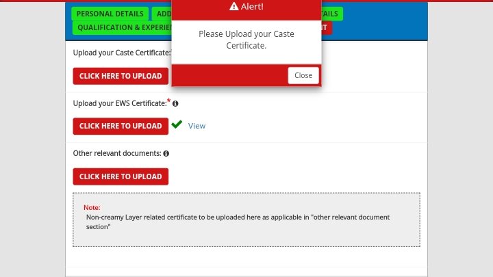 testbookbssc's tweet photo. Mahoday @bsedc  jo  programmer ka form fill ho raha hai usmein General and EWS (certificate ke Alawa) caste certificate upload karne ko kaha ja Raha hai
Aap se anurodh hai ki aap ishe dekhe aur paresani ko dur kare🙏 https://t.co/hZhiREtmj3