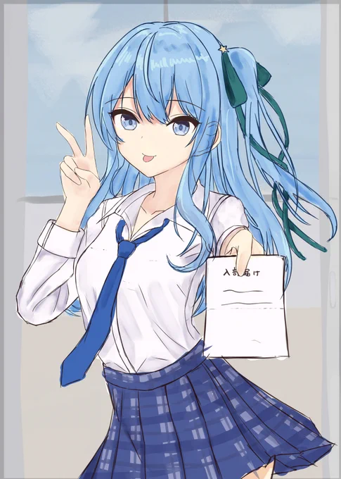 wip。 今回はホロライブ学園(しらけん)から。