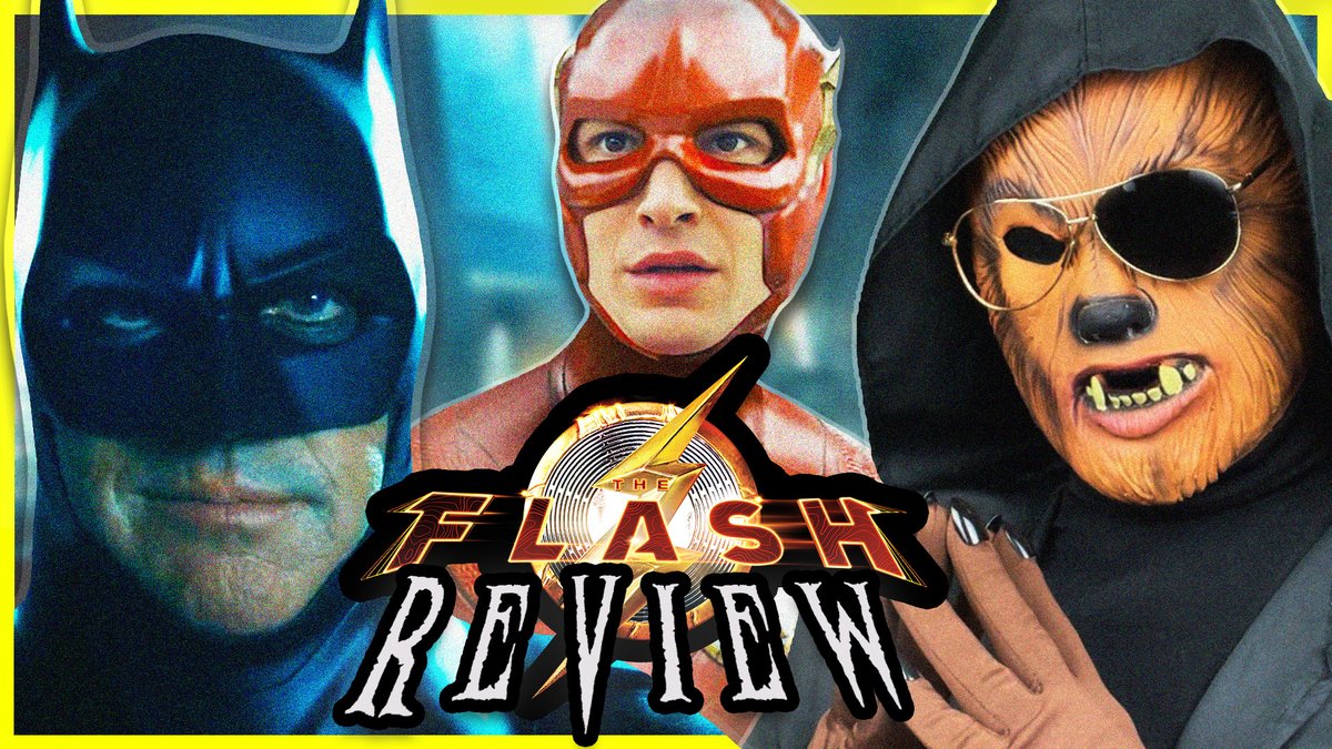 DoctorWolfula's tweet photo. I have a new vid up today reviewing the latest Batman film to hit theaters, featuring Michael Keaton's return as The Caped Crusader forced to team up with a wanted criminal dressed up as The Flash. Click here to watch: https://t.co/P8nf0tpwmL https://t.co/WJTannFV5V