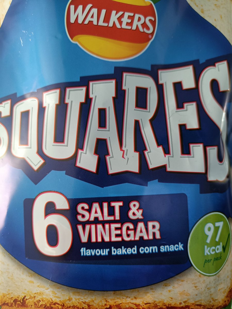 ashbooth_'s tweet photo. @walkers_crisps are Squares a corn snack or a potato snack?? https://t.co/b4BkVvWxaK