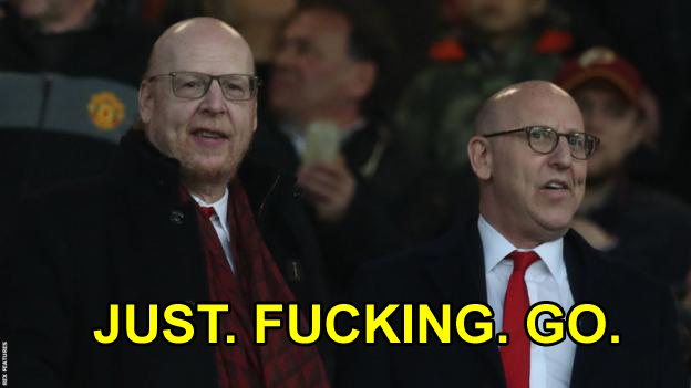 @ManUtd @OfficialMauiJim The only good Glazer is a dead Glazer #GlazersBURNinHELL #GlazersOut