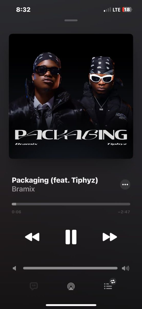 ‘packaging’ by  <a href="/Bramix4/">Iam_Bramix</a> on repeat all weekend😎

Stream #Packaging here: streamlink.to/Bramix-packagi…

Cc: @OlofofoMusic