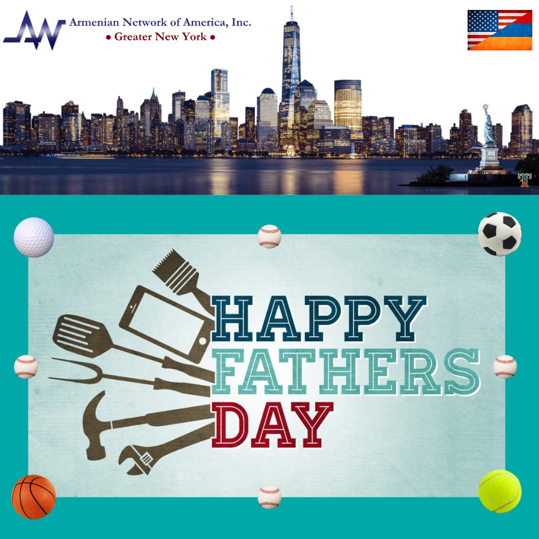 ArmNet_NYC's tweet photo. 🇦🇲🇦🇲🇦🇲 < HAPPY FATHER'S DAY > To all the Honey Doo-Dads near and far! Today is your day to celebrate! #happyfathersday https://t.co/pe3XwuxBAI