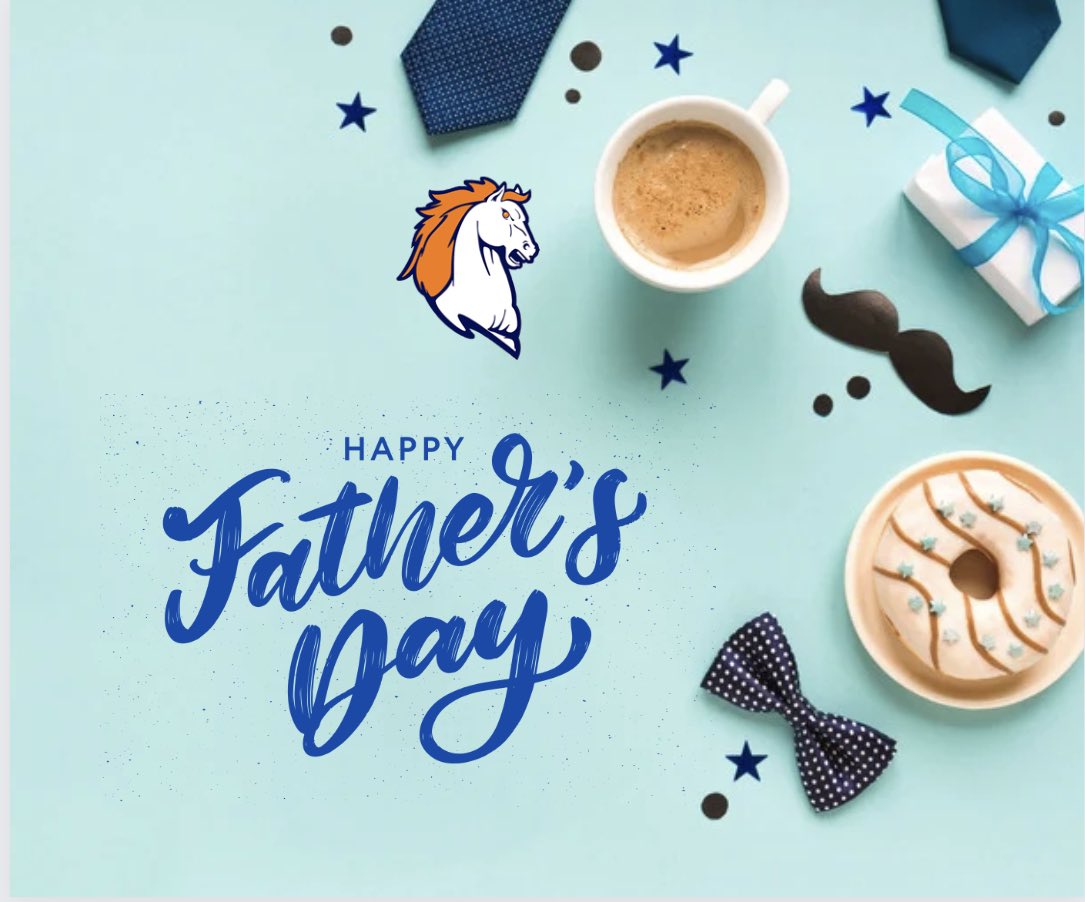 Bronco Dads are the best! Thank you for teaching and supporting our Broncos 🧡
