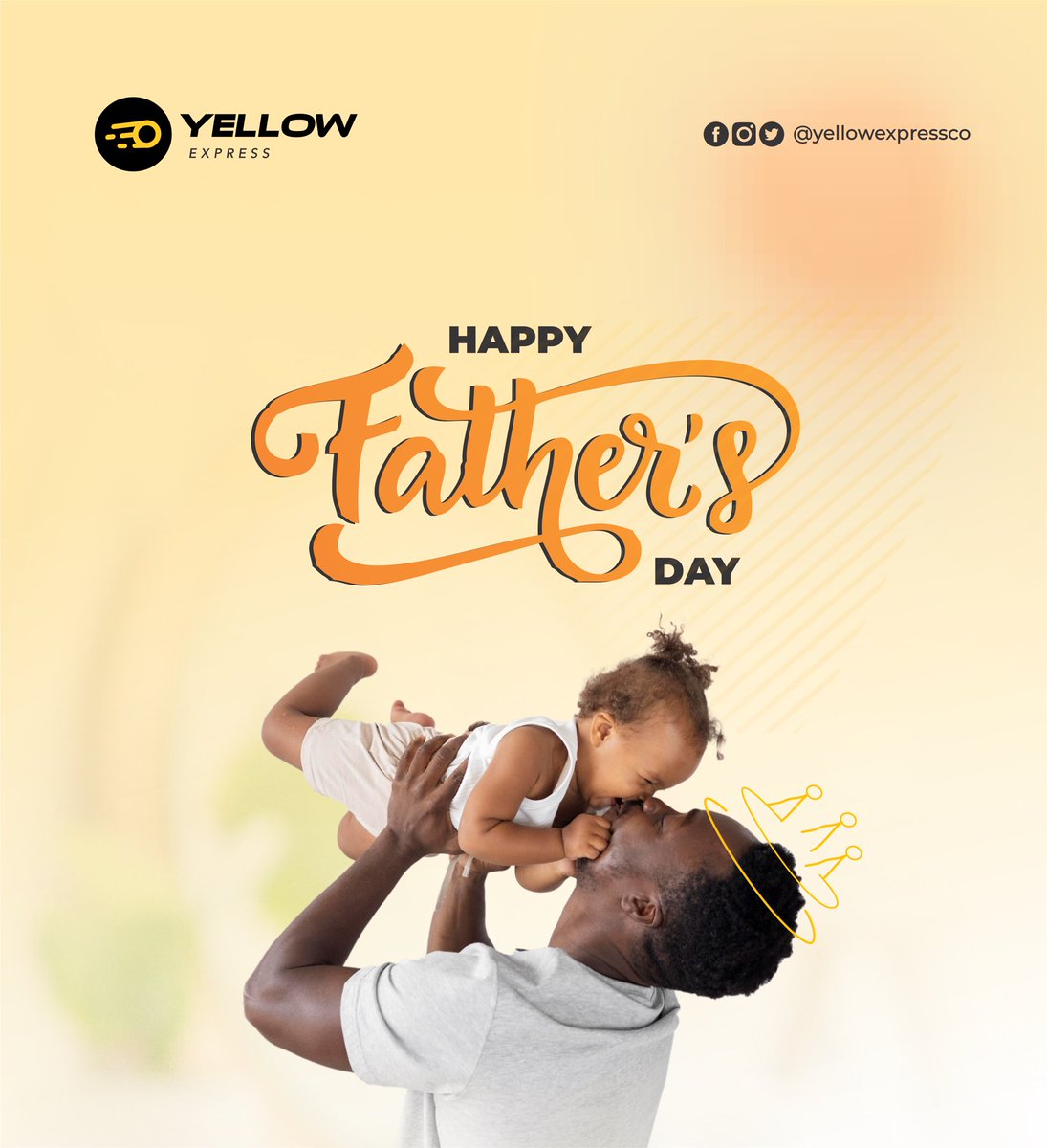 yellowexpressco's tweet photo. Being a father comes with its own unique set of difficulties. Happy Father’s Day to all the fathers out there who are handling these difficulties with grace and humor.

Happy Father’s Day to all Men out there.
#Fathers #FathersDay2023 https://t.co/J7YxjPuJ0a